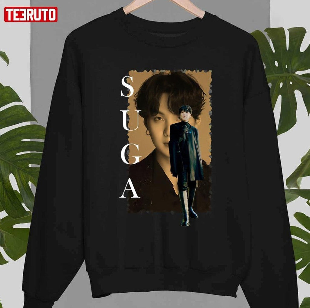 Model Suga Rapper Agust D BTS Min Yoongi Unisex T-shirt