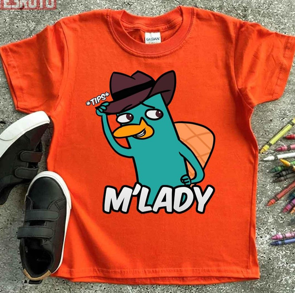 Perry Platypus M'lady Phineas And Ferb Unisex T-Shirt