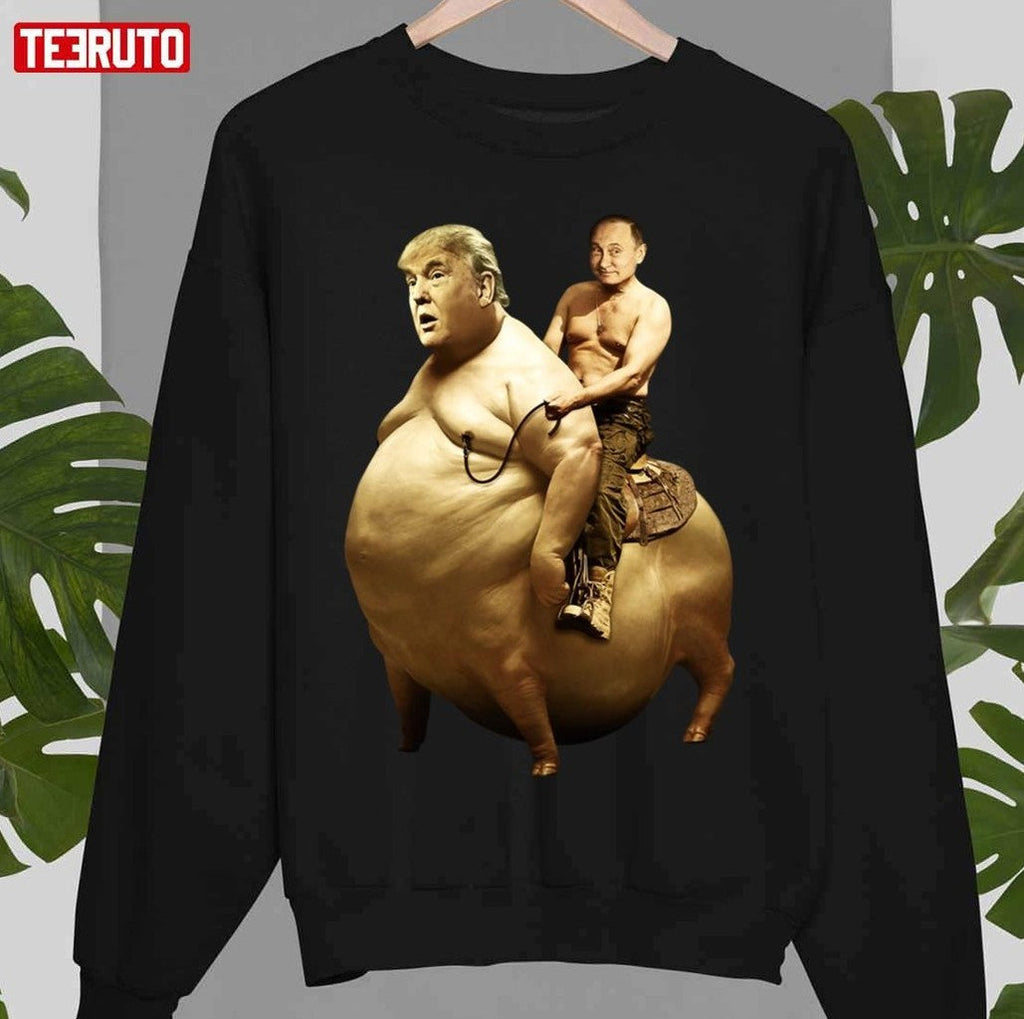 Putin Riding Trump Unisex T-Shirt