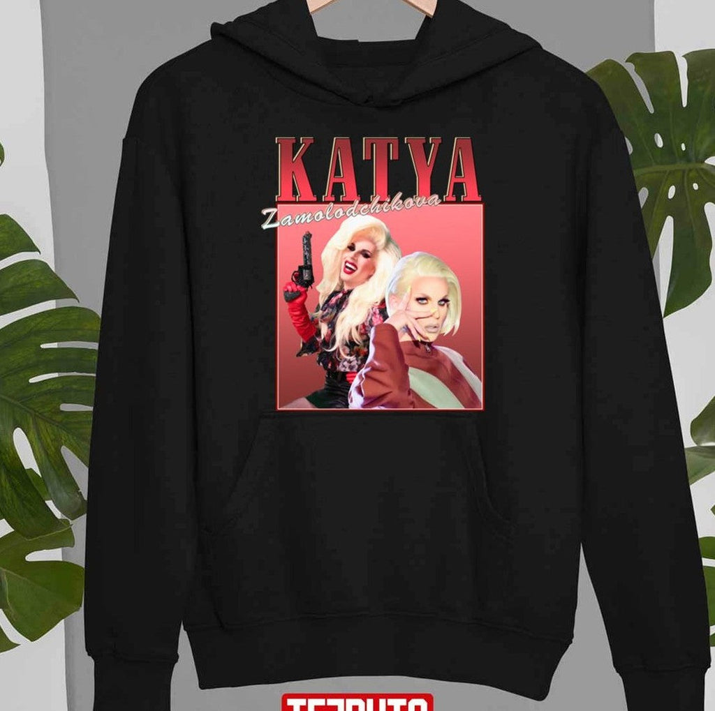 Music Vintage Katya Brown Zamolodchikova Collage Design Trixie &amp; Katya Unisex T-Shirt
