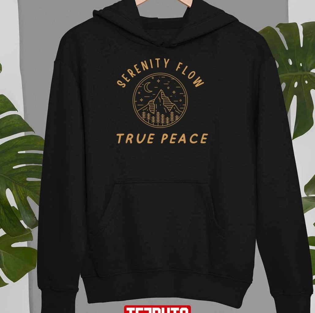 Serenity Flow True Peace Landscape Unisex Sweatshirt