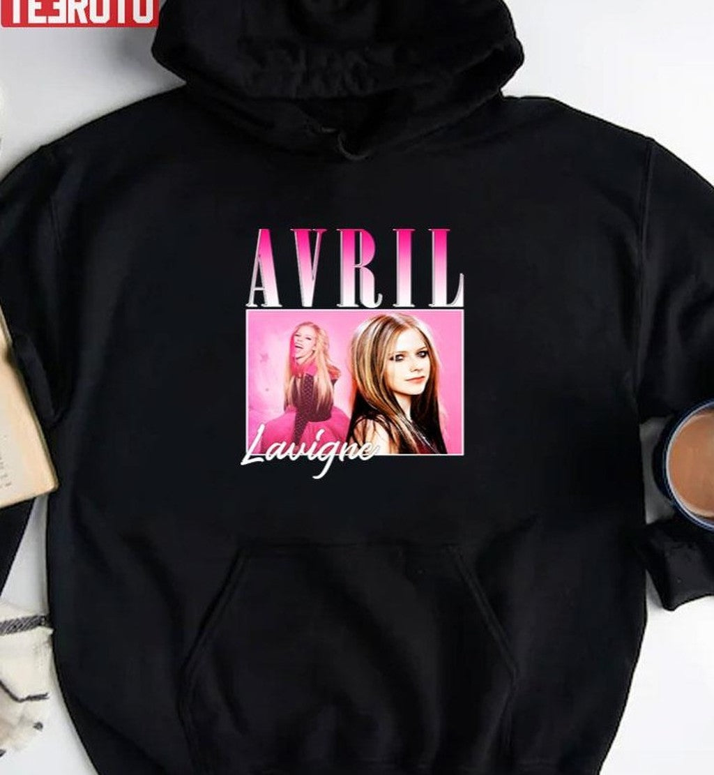 Pink Avril Lavigne Bootleg Vintage 90s Unisex T-Shirt