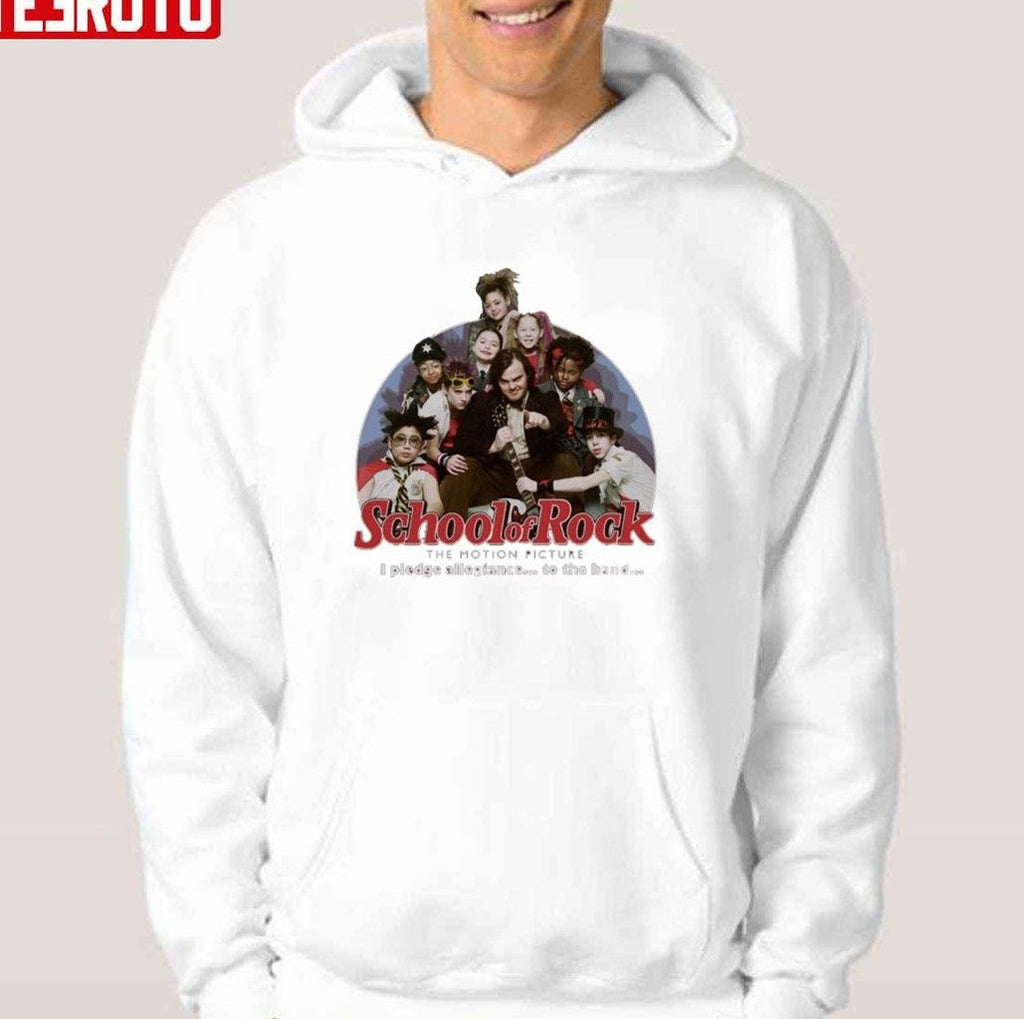 School Of Rock Music Band I Pledge Allegiance Big Boys Unisex T-Shirt