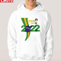 Best Brazil World Cup Qatar 2022 Fan Design Unisex Hoodie