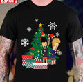 Beavis And Butthead Christmas Tree Unisex T-Shirt