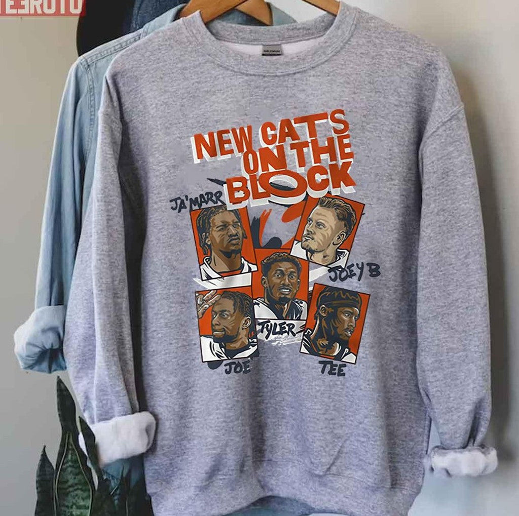 New Cats On The Block Ja'Marr Joey B Tyler Joe Tee Sweatshirt