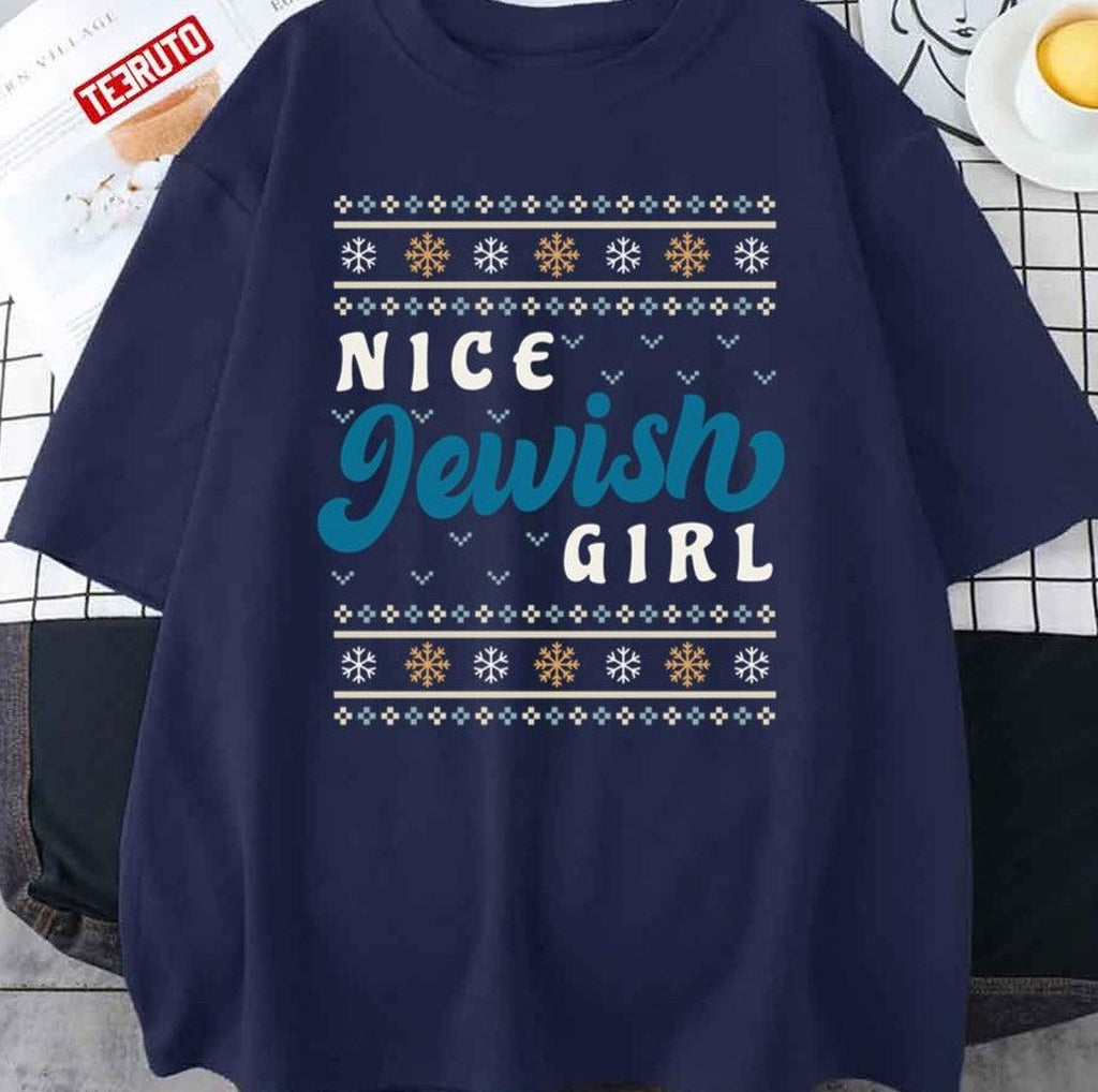 Nice Jewish Girl Ugly Christmas Unisex Sweatshirt