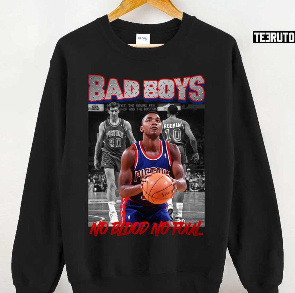 Bad Boy Pistons No Blood No Foul Unisex T-Shirt
