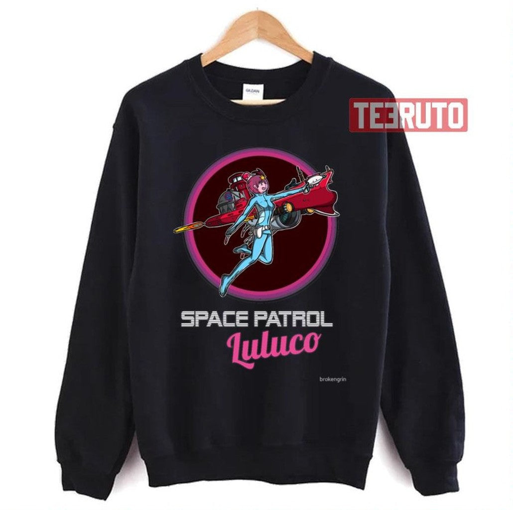 Spl Anime Art Luluco Space Patrol Luluco Unisex Sweatshirt