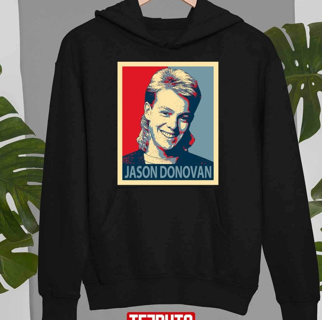 Smilling Graphic Jason Donovan Unisex T-Shirt