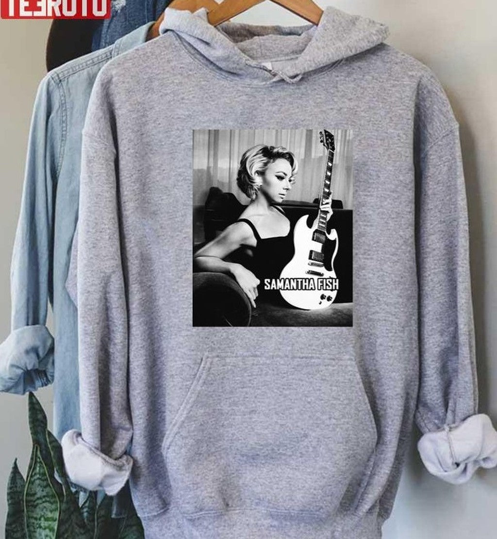 Black And White Samantha Fish Unisex T-Shirt