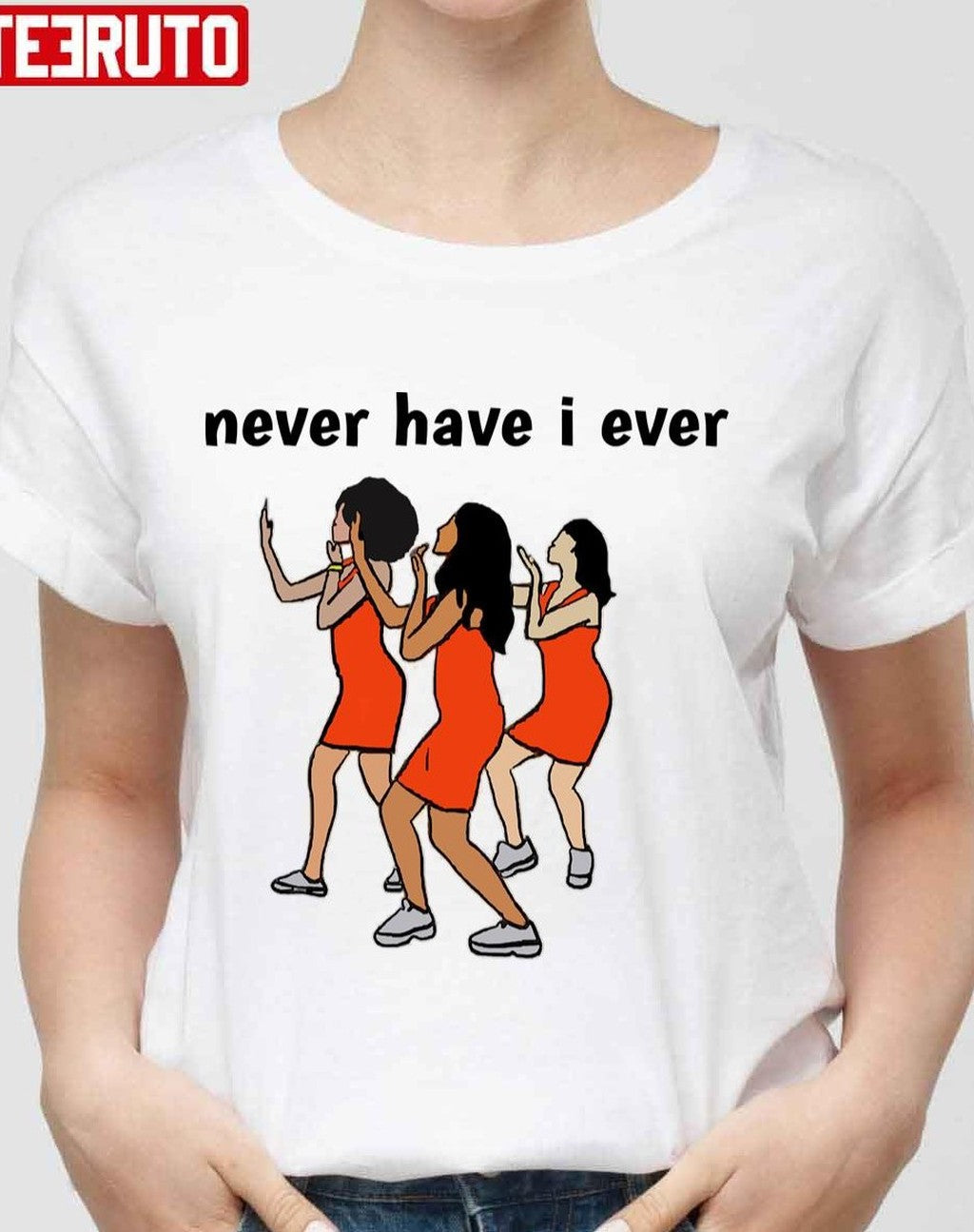Netlfix Never Have I Ever Squad Minimalist Art Unisex T-Shirt