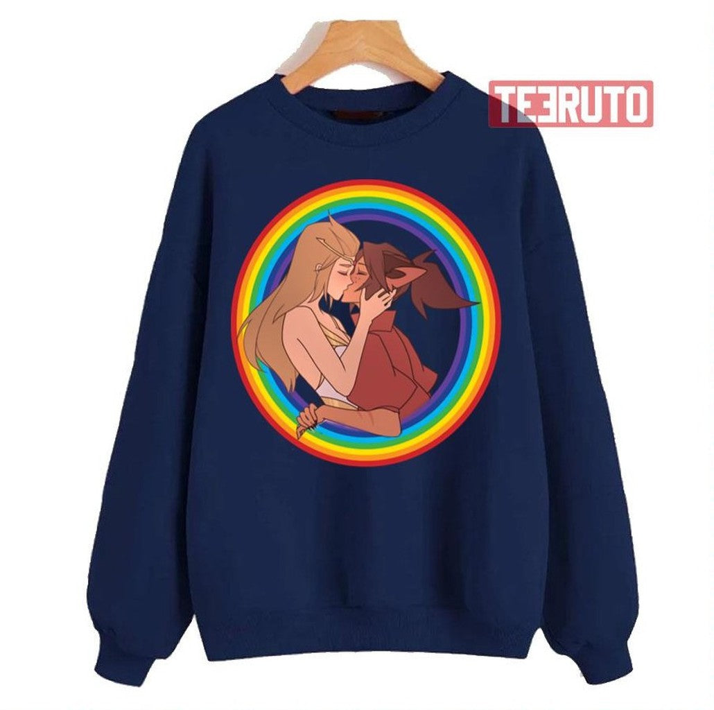 Pride Cartoon She Ra And Catra Unisex Sweatshirt