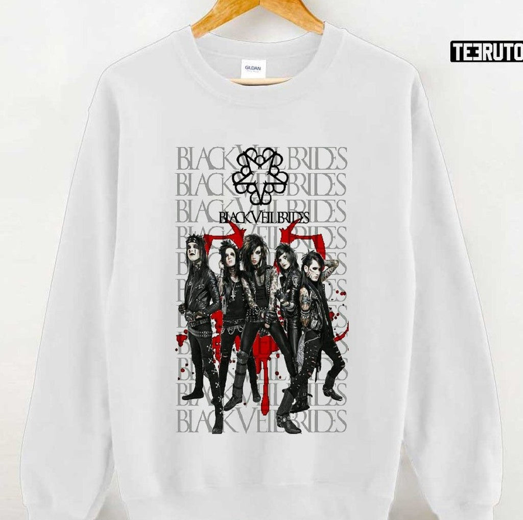 Sapphire Angel Snow Black Veil Brides Unisex Sweatshirt
