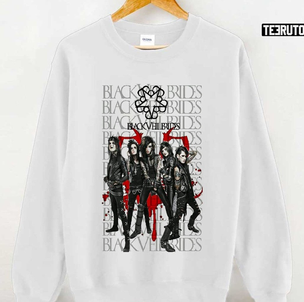 Sapphire Angel Snow Black Veil Brides Unisex Sweatshirt