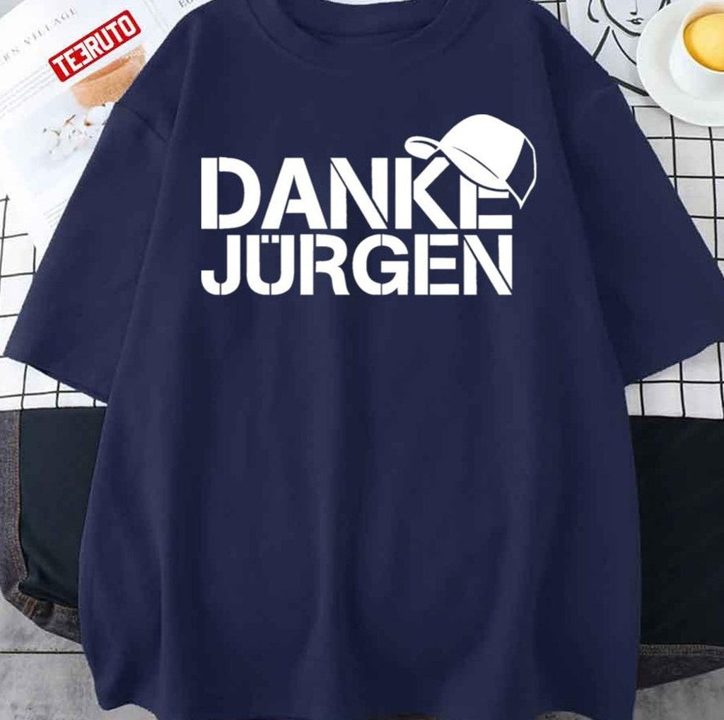 Thanks Jürgen Basecap Jurgen Klopp Unisex T-Shirt