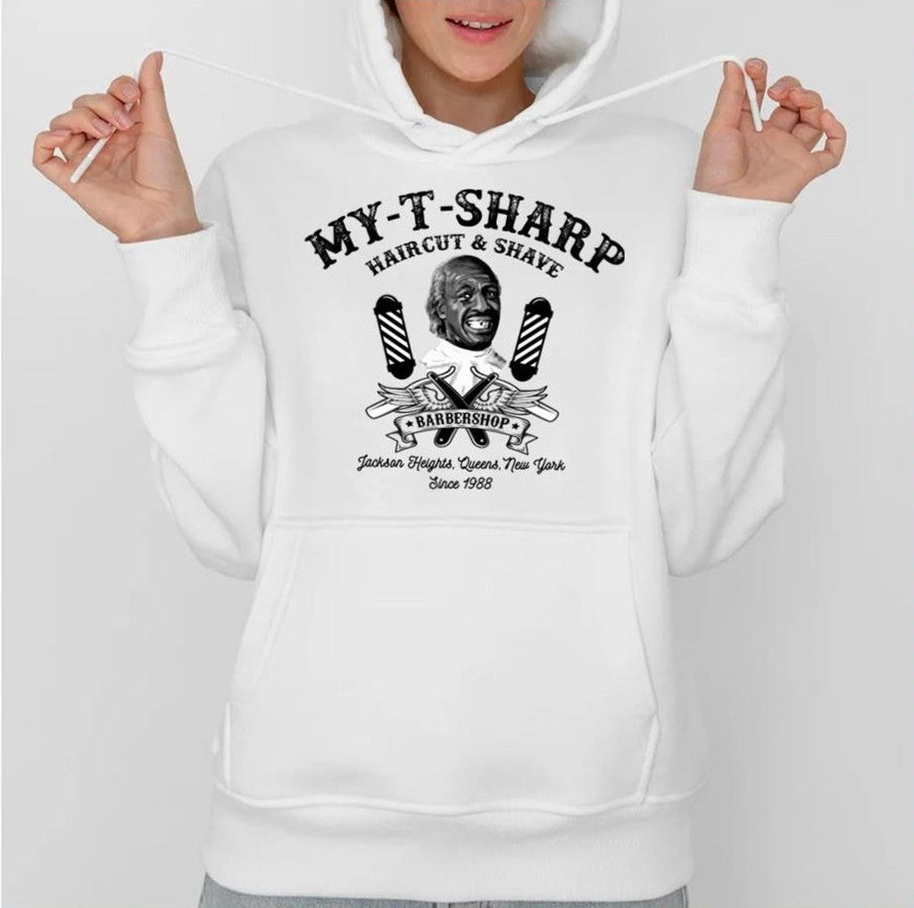 My Sharp Barbershop And Shave Coming To America Unisex Hoodie
