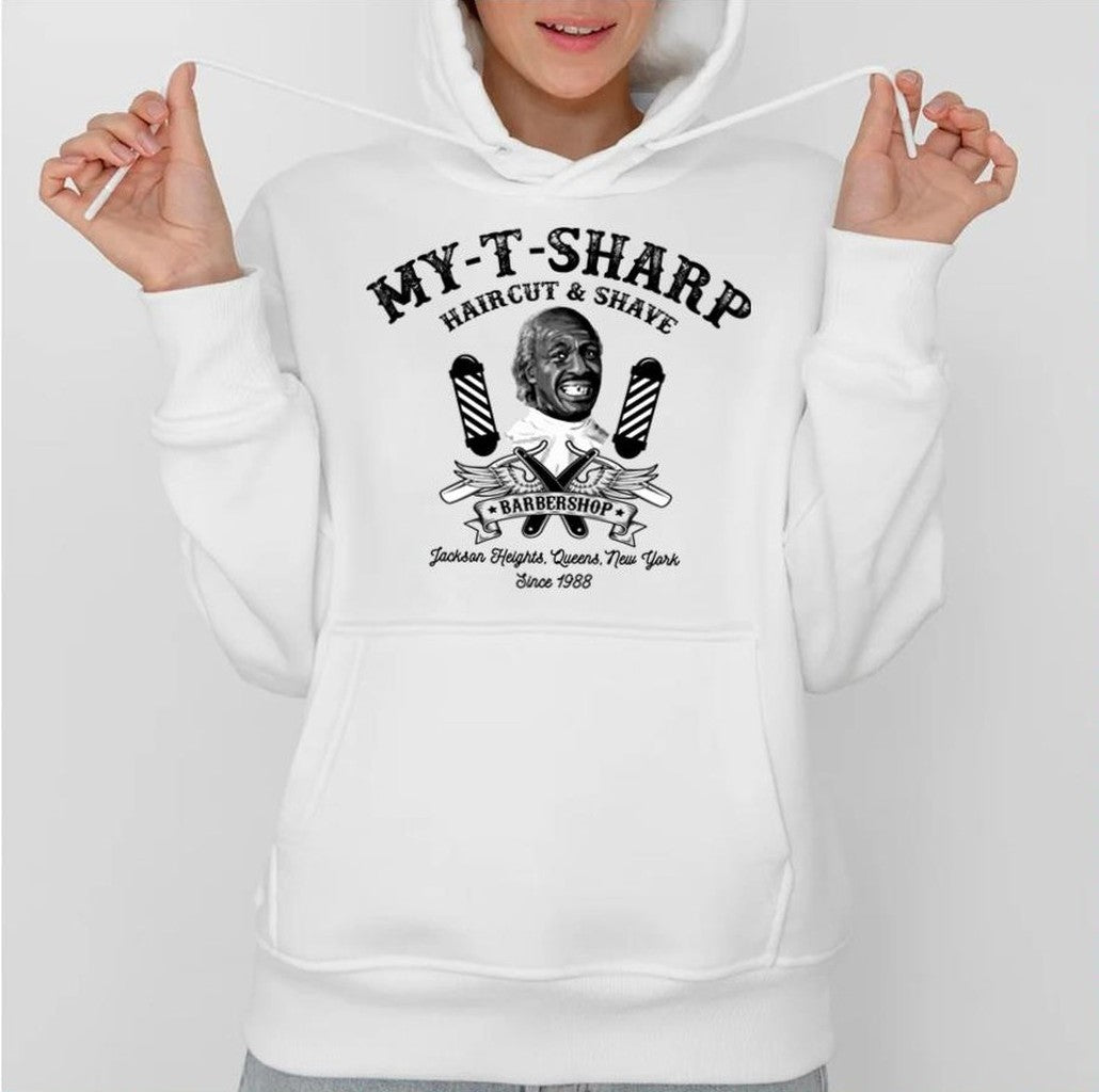 My Sharp Barbershop And Shave Coming To America Unisex Hoodie