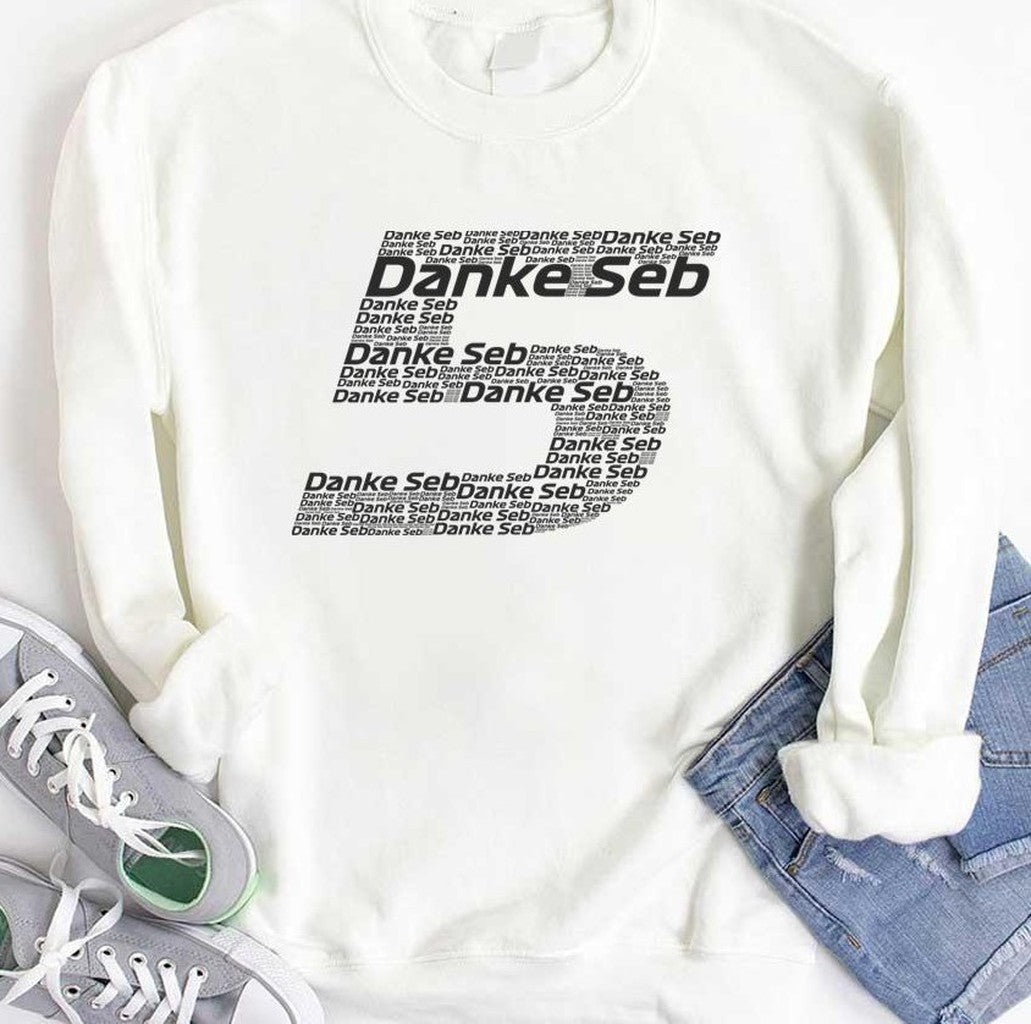 Number 5 Danke Seb Sebastian Vettel Unisex Hoodie