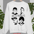 Black And White Design Arctic Monkeys Band Unisex Sweatshirt