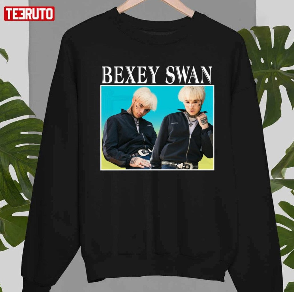 Bexey Swan Farbverlauf Unisex T-Shirt