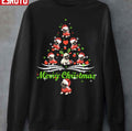 Pug Merry Christmas Funny December Festival Dog Unisex Sweatshirt