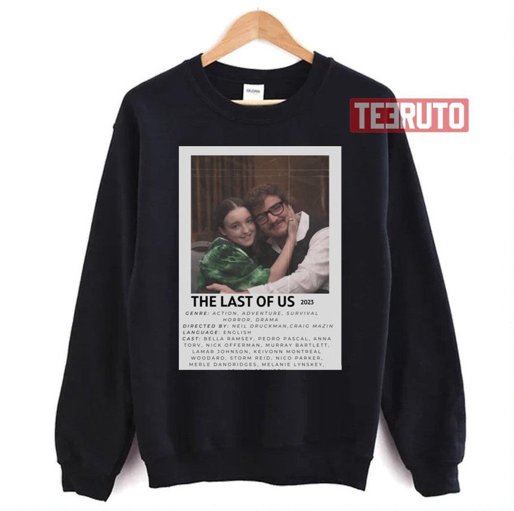 Bella Ramsey And Pedro Pascal Hugging The Last Of Us Unisex T-Shirt