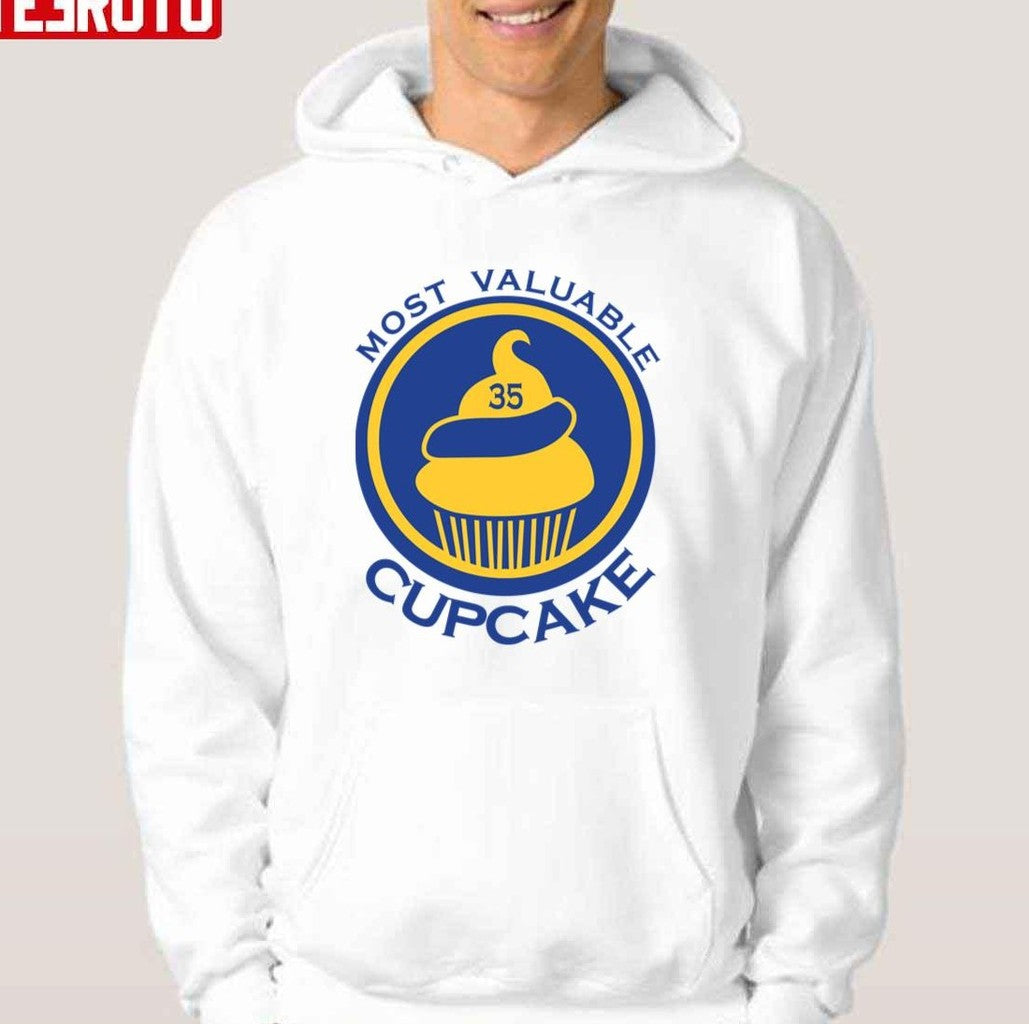 Most Valuable Cupcake Blue Crest Unisex T-Shirt