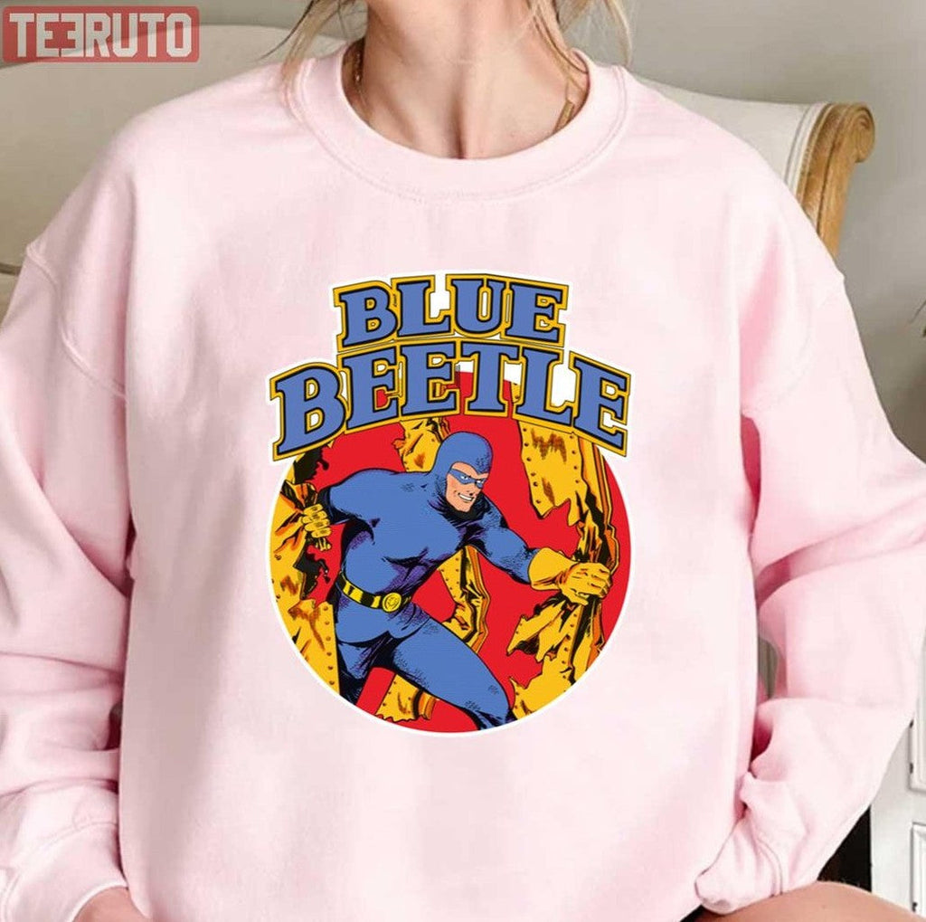 The Blue Beetle Focus Fitted Scoop Unisex T-Shirt