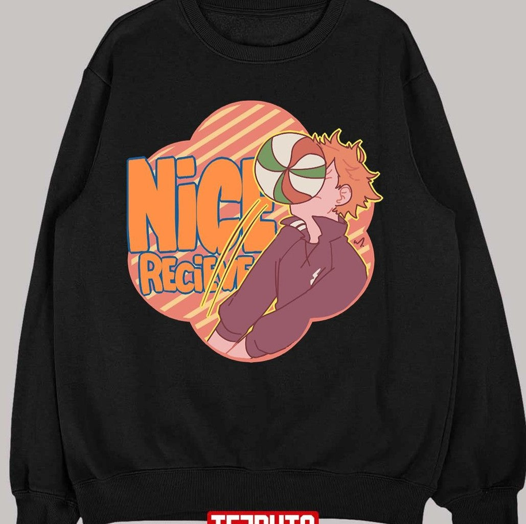 Nice Recieve Hinata Haikyuu Anime Unisex T-Shirt