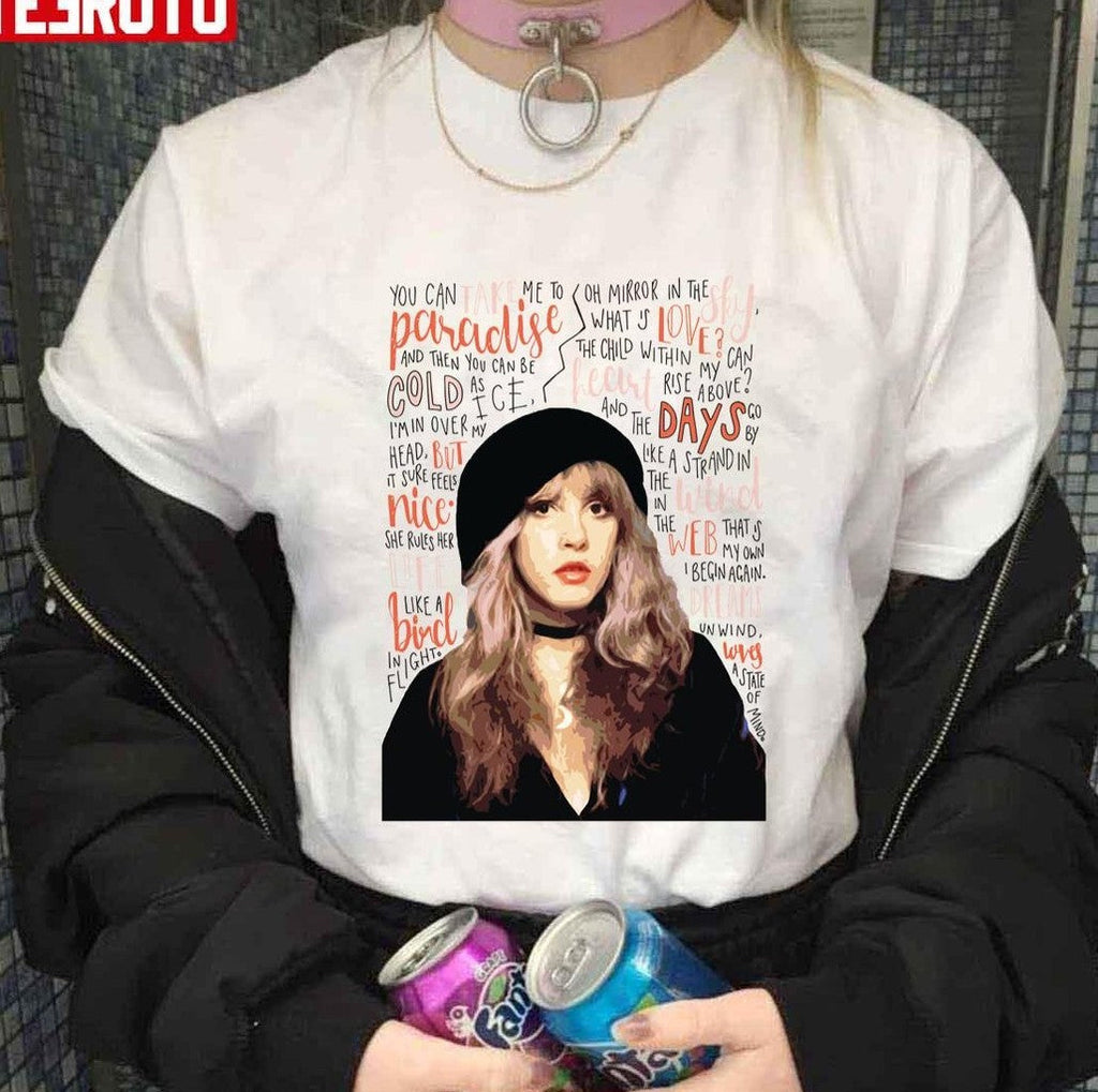 Singer Stevie Nicks Stephanie Lynn Nicks Unisex T-Shirt