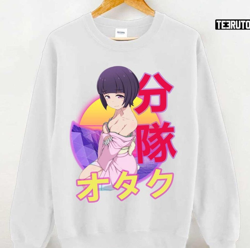 Senju Muramasa Eromanga Sensei Retro Sunset Anime Design Unisex T-Shirt