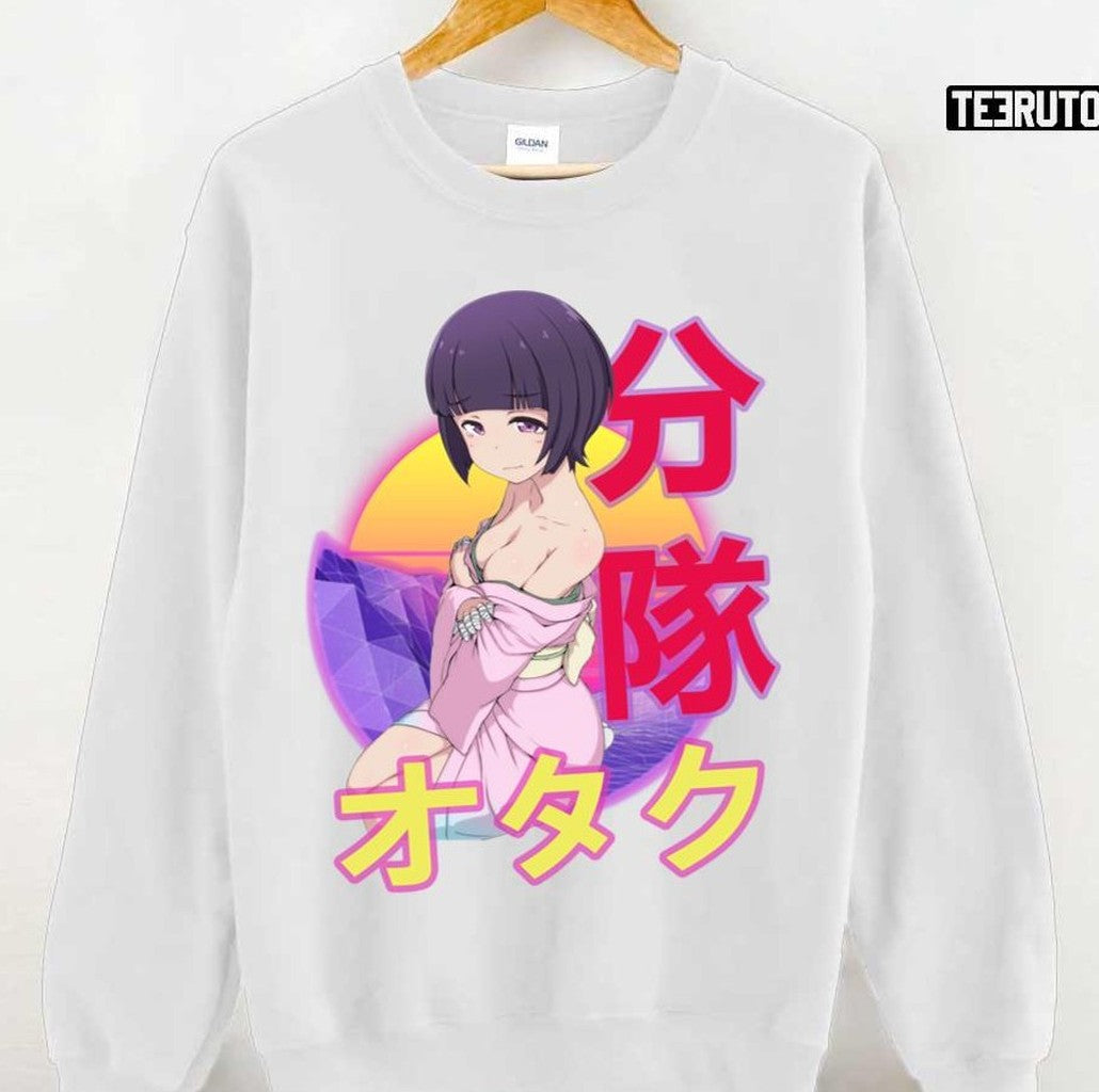 Senju Muramasa Eromanga Sensei Retro Sunset Anime Design Unisex T-Shirt