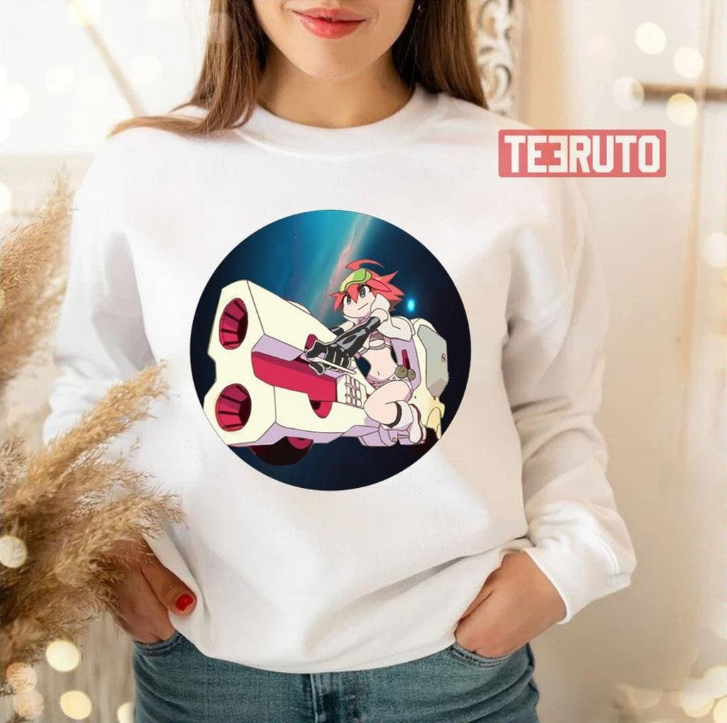 Space Patrol Luluco Trigger Chan Unisex Sweatshirt