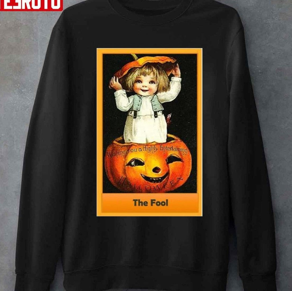 Pocus Hocus Pocus Tarot Halloween The Fool Unisex Sweatshirt