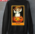 Pocus Hocus Pocus Tarot Halloween The Fool Unisex Sweatshirt