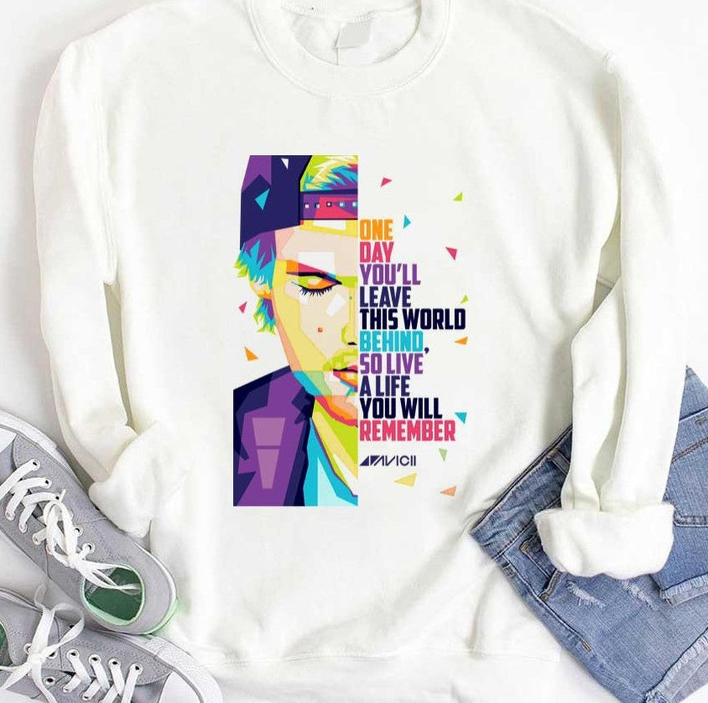 One Day You'll Avicii Quotes Unisex T-shirt