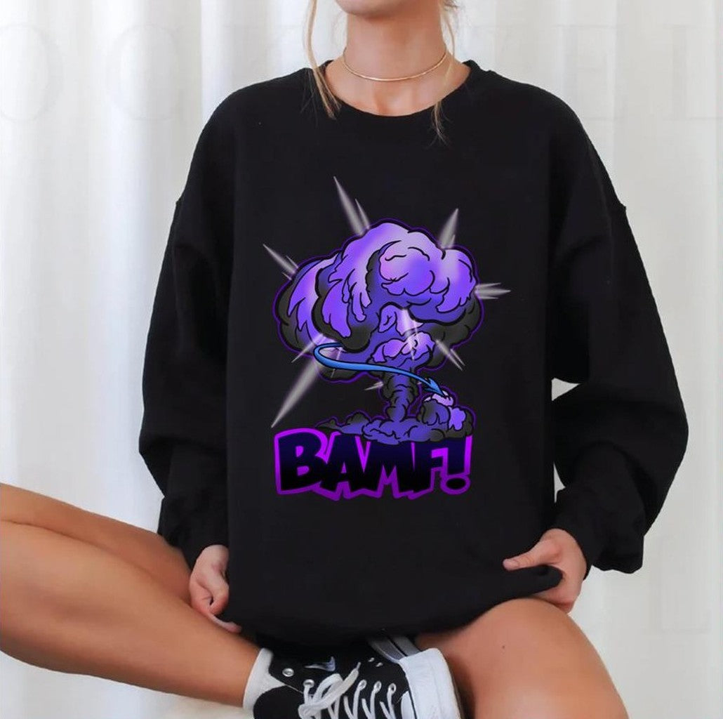 Bamf Iconic Design Of Nightcrawler Unisex Sweatshirt