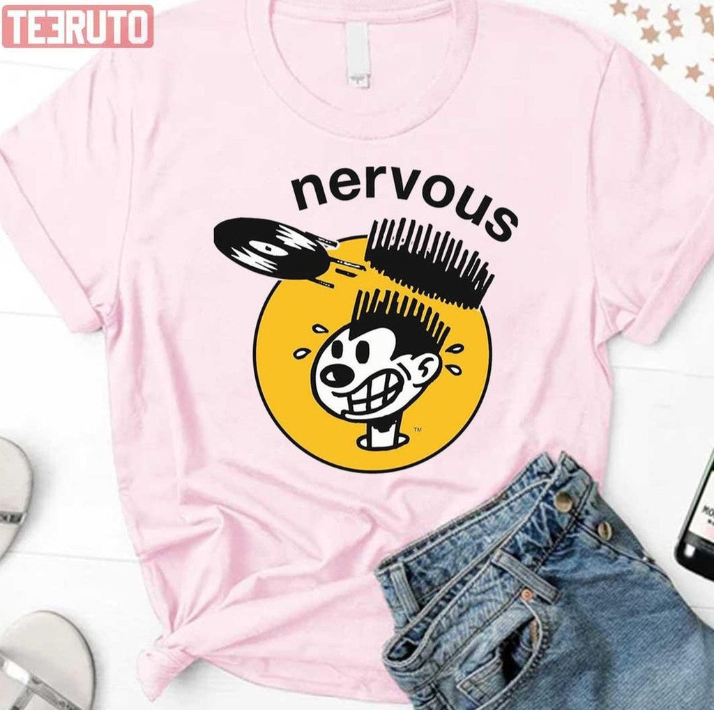 Nervous Records Cover Art Unisex T-Shirt