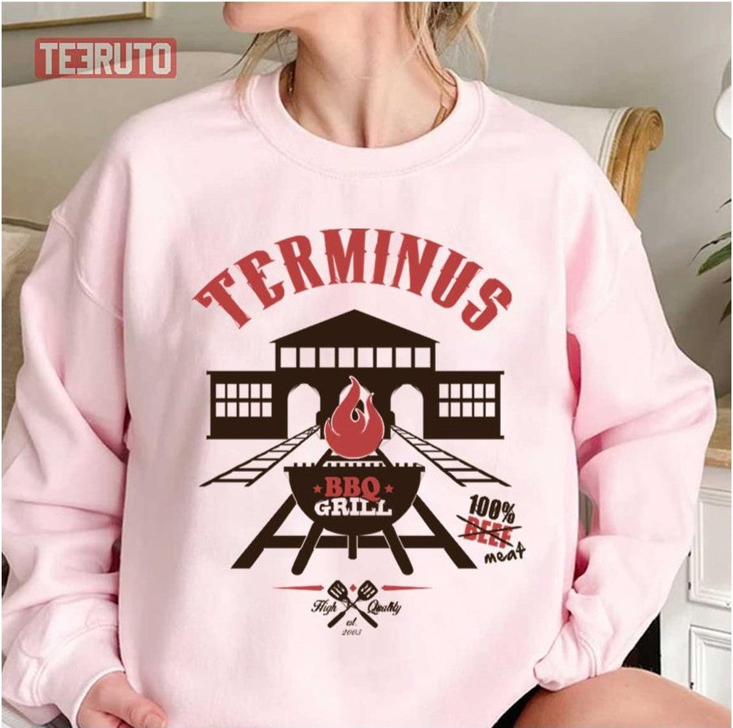 Terminus Bbq Grill The Walking Dead Unisex Sweatshirt
