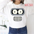 Bender's Face The Futurama Art Unisex Sweatshirt