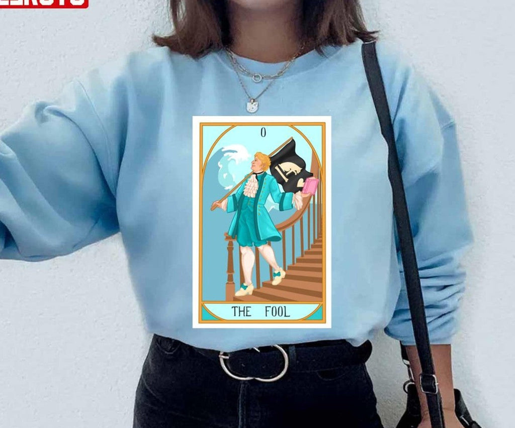 The Fool Stede Bonnet Our Flag Means Death Tarot Unisex Hoodie