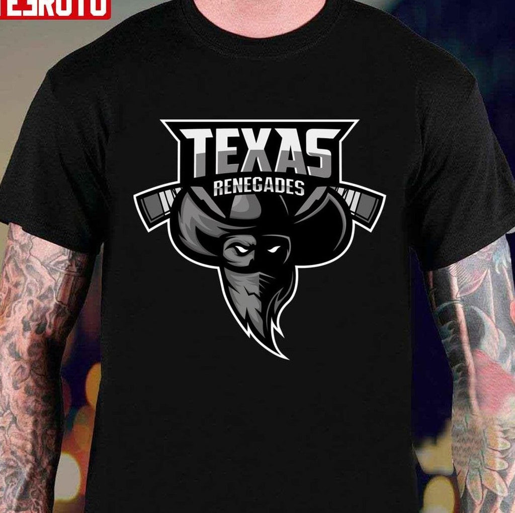 Texas Renegades Simulation Hockey League Unisex T-Shirt