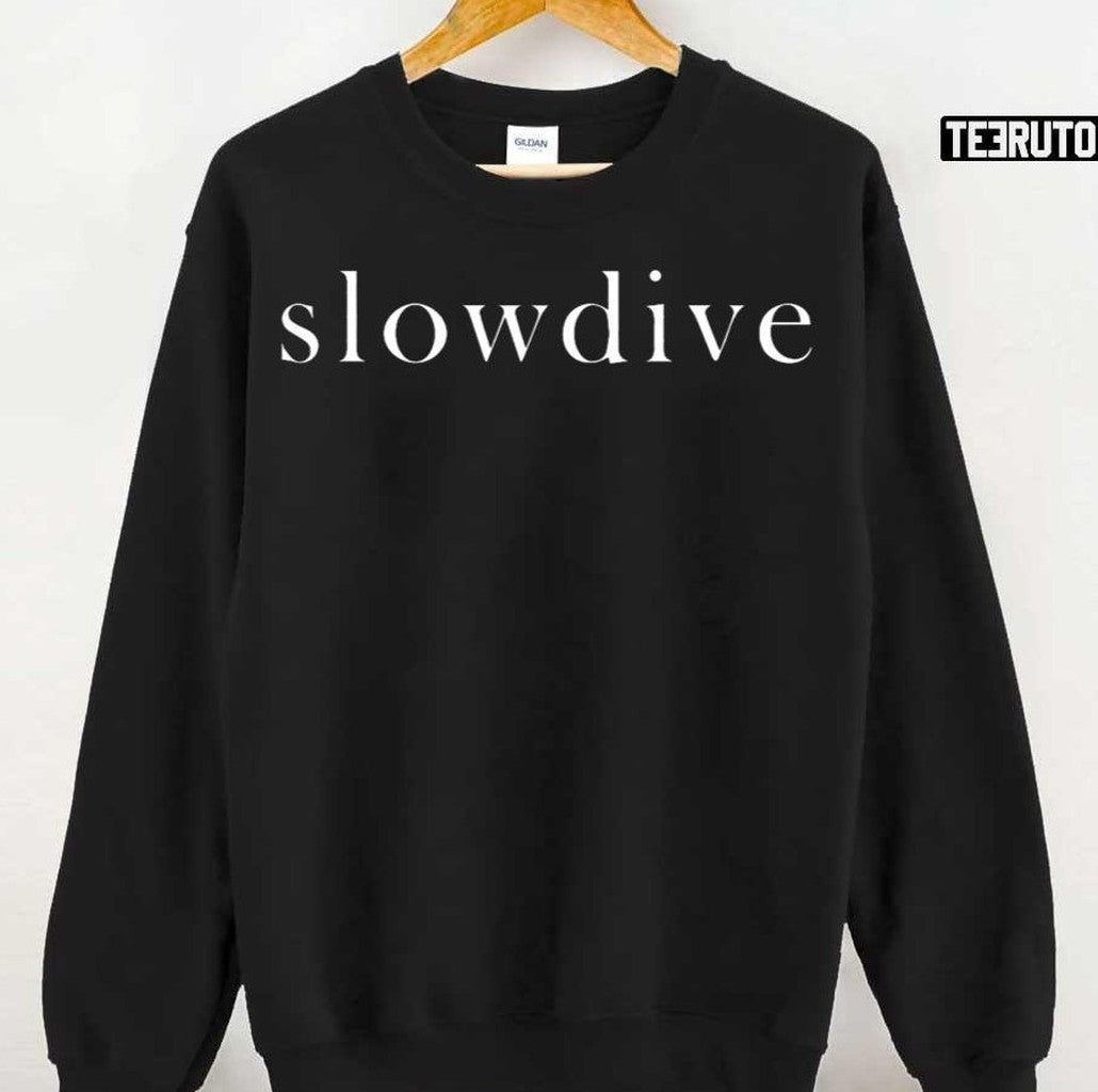 Slowdive Band Logo White Unisex T-Shirt