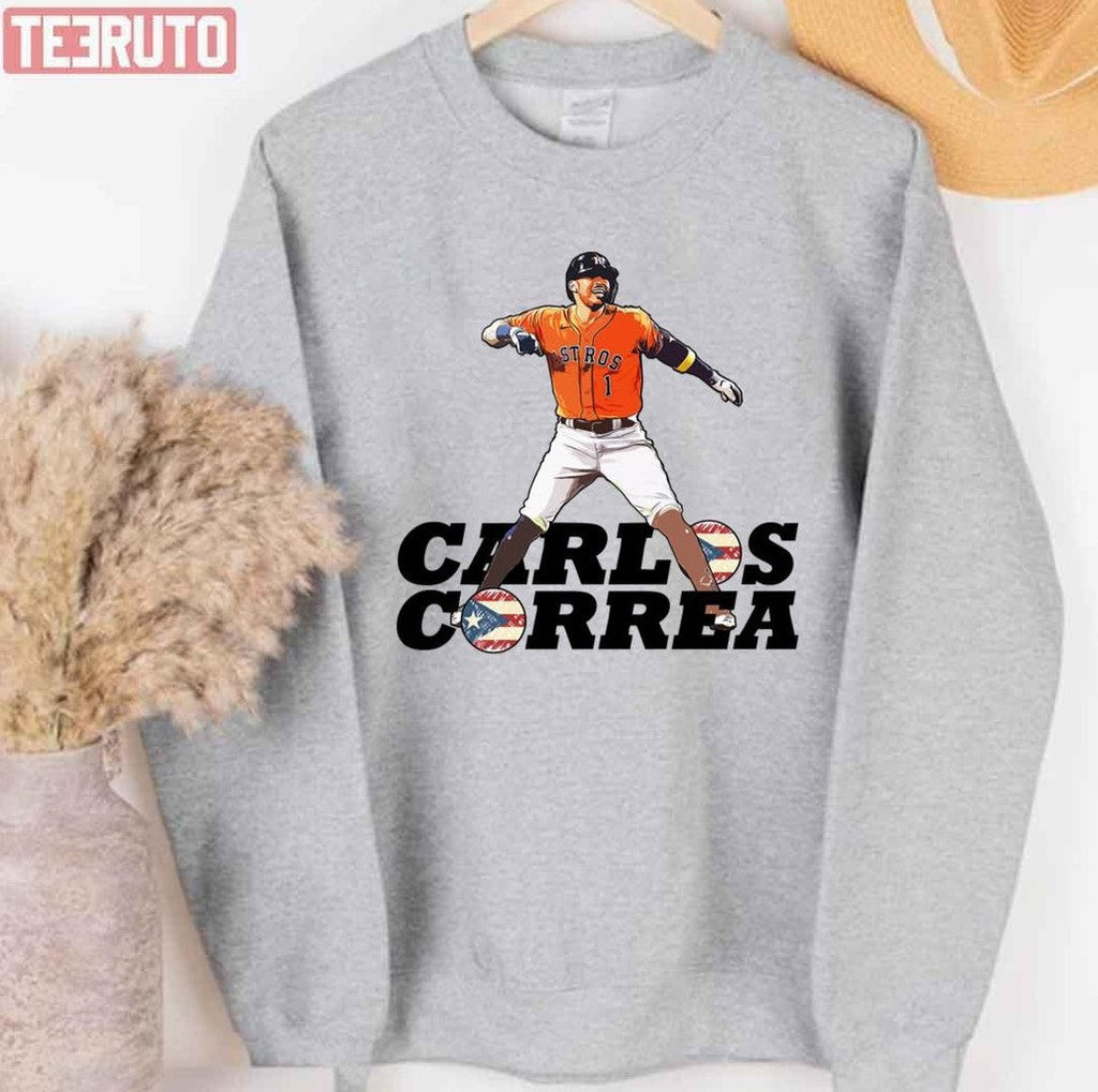 Puerto Rico Major League Baseball Carlos Correa Unisex T-Shirt