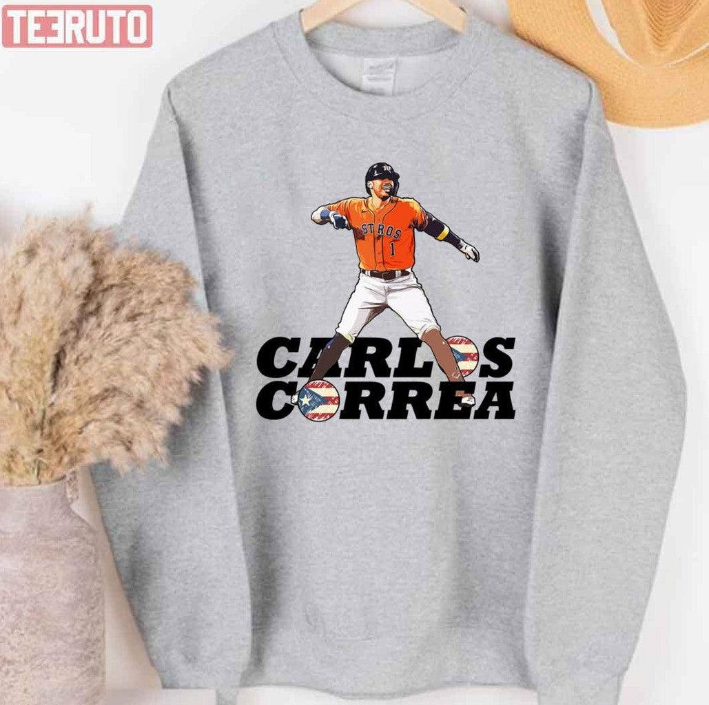 Puerto Rico Major League Baseball Carlos Correa Unisex T-Shirt