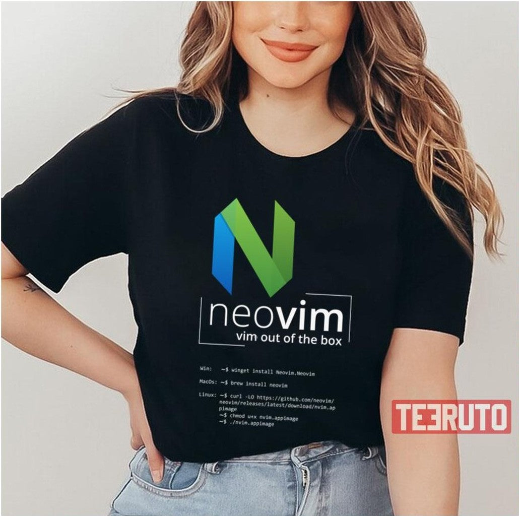 Neovim Vim Out Of The Box Unisex T-Shirt