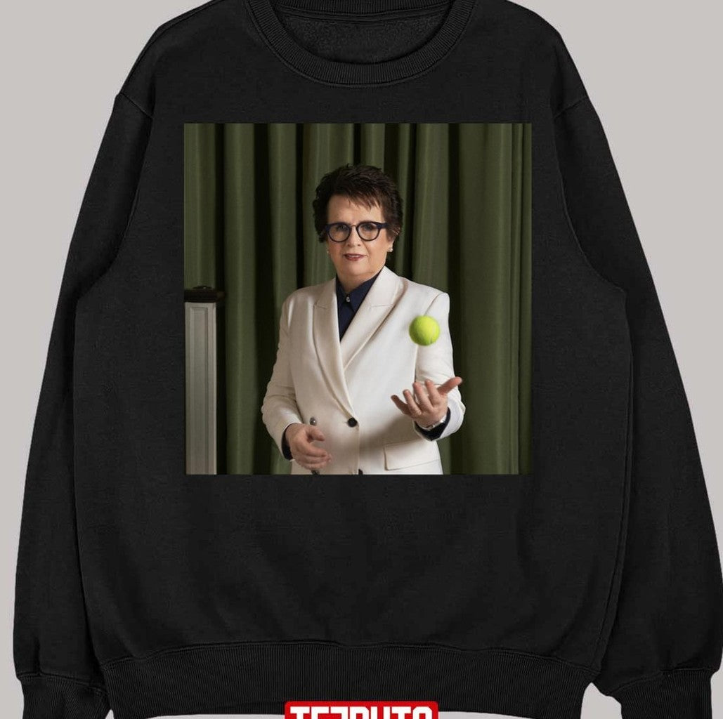 Tennis Ball And Billie Jean King Unisex T-Shirt
