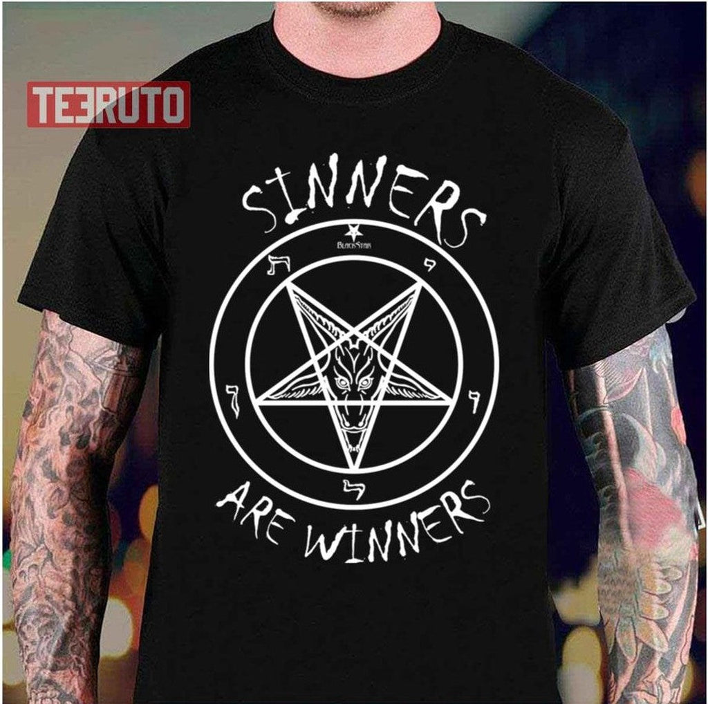 Sinners Are Winners Baphomet Unisex T-Shirt