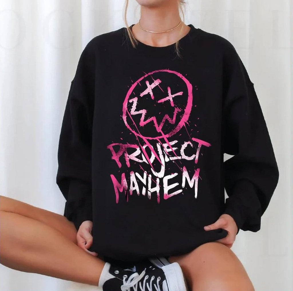Pink Project Mayhem Fight Club Unisex Sweatshirt